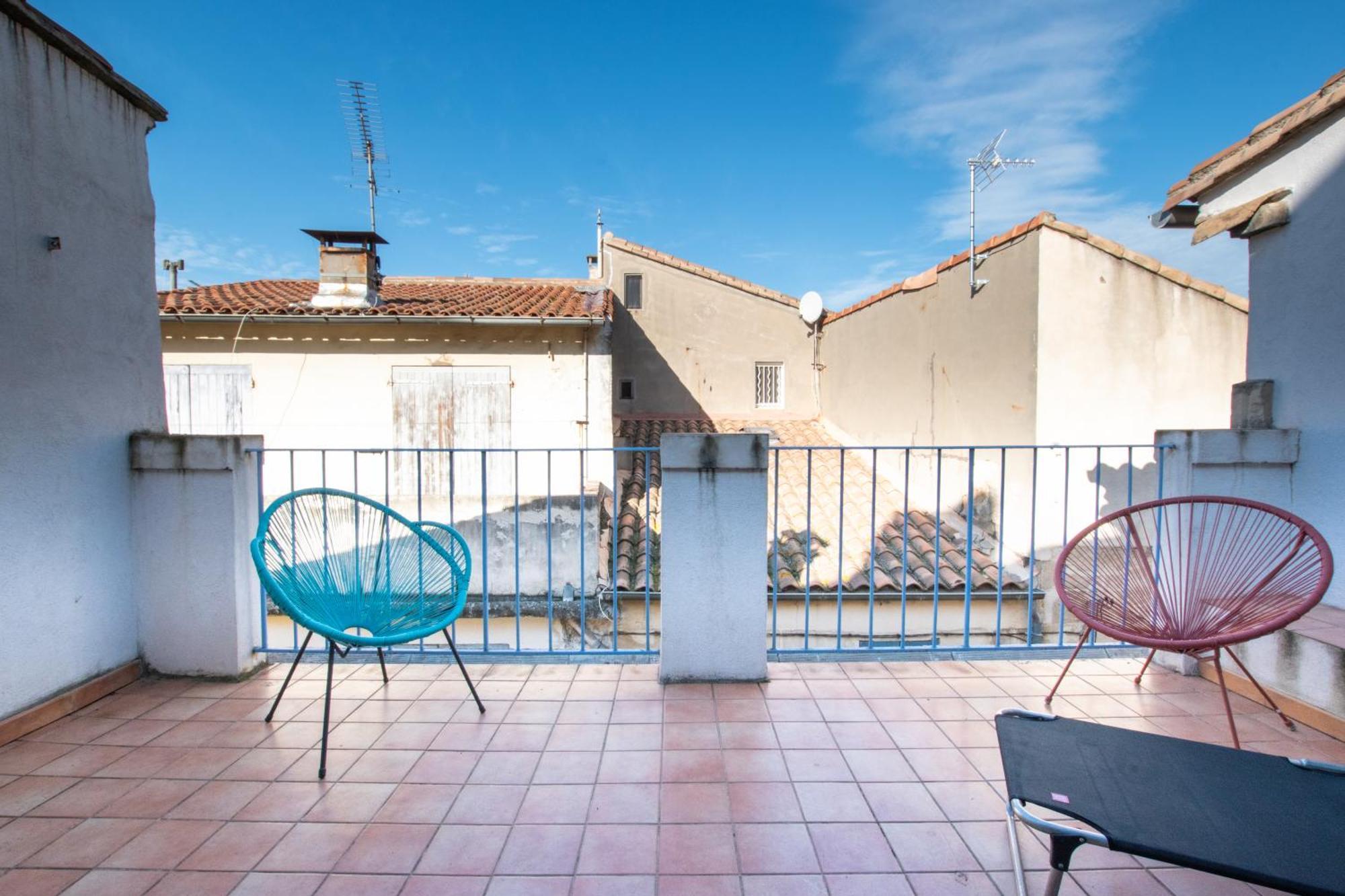 Ecrivain - Maison Avec Terrasse Arles Exterior foto